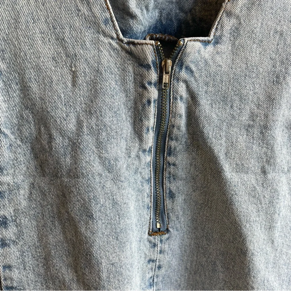 Aus Brand Seed Heritage Teen Denim Mini Dress with Pockets - Picture 8 of 10